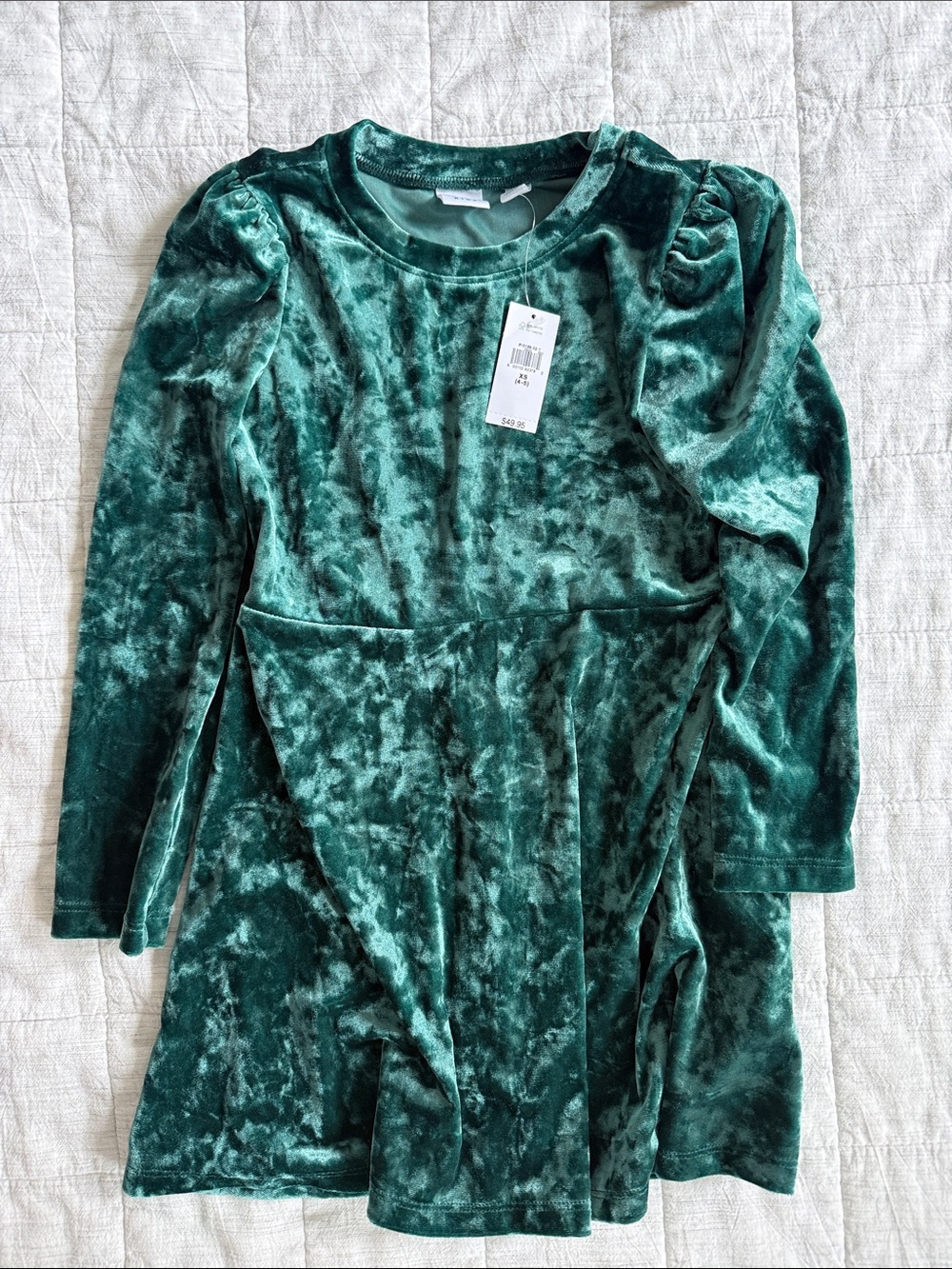 Gap Crushed Velvet Dress size XS
